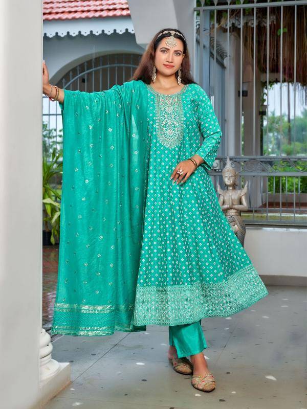 Aanchi emily anarkali style branded kurti wholesale price